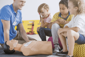 First Aid training tailored to the student age group requirements