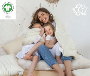 White Lotus Home GOTS Organic Children Mattresses, Pillows and Bedding.