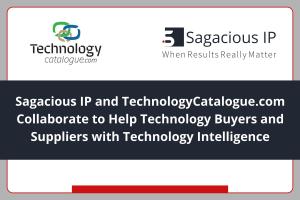 Sagacious IP, an award-winning global IP research and consulting firm, and TechnologyCatalogue
