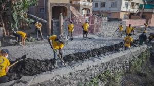It was hard but necessary work, and the Scientology Volunteer Ministers and local volunteers kept at it until the water could flow back to the sea.