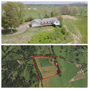 3 BR/3.5 BA ranch style home w/full basement on 21.1± acres in Madison County, VA