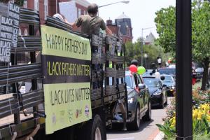 Black Fathers Matter motorcade in Washington, DC