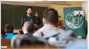 Gregory Nemeth, Executive Director of the Foundation for a Drug-Free World Hungary, shared effective drug prevention techniques with those attending the Drug-Free World webinar.