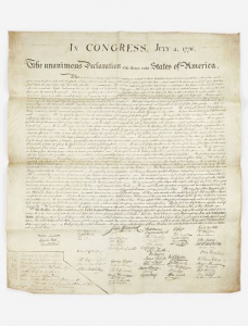 Declaration of Independence