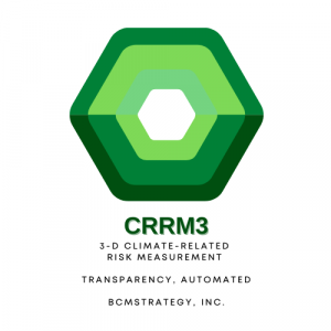 Logo for PolicyScope climate risk entry to competition organized by G20 and BIS