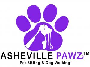 logo for Asheville Pawz