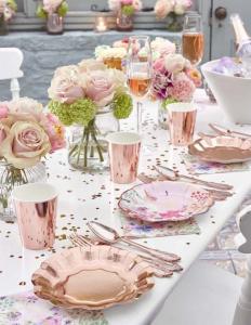An elegant Pink floral wedding theme