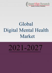 Global Digital Mental Health Market Demand Outlook, COVID-19 Impact, Trend Analysis By Deployment (Mental Health Chatbots, Tele psychiatry, Mindfulness & Meditation Apps, Mobile / Platform Based CBT, VR/AR Based Therapy), By Component, By Software Service