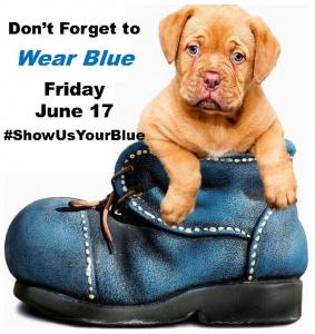 Wear Blue for Men's Health Puppy June 17