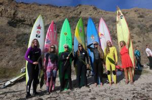 The women of Mavericks, stars of 