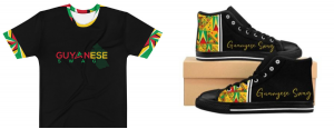 Guyanese Swag Guyana T-Shirt and Sneaker