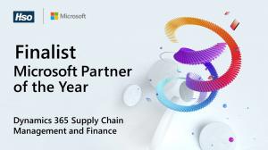  HSO Recognized as Finalist for the 2021 Microsoft Dynamics 365 Supply Chain Management & Finance Partner of the Year Award