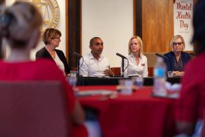 Experts presented solutions to the challenges faced when dealing with youth mental health to an audience of concerned parents, educators, clergy and mental health practitioners.