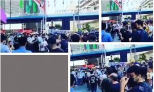 July 26, 2021 - The crowd also chanted “Tanks, guns (are not going to save your regime), the mullahs must go”.