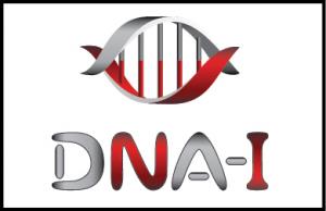 Image of helical DNA strand logo