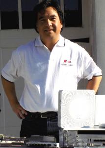 Picture of Earl Lum, president of EJL Wireless Research