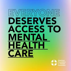 Access to BPD mental health care for everyone