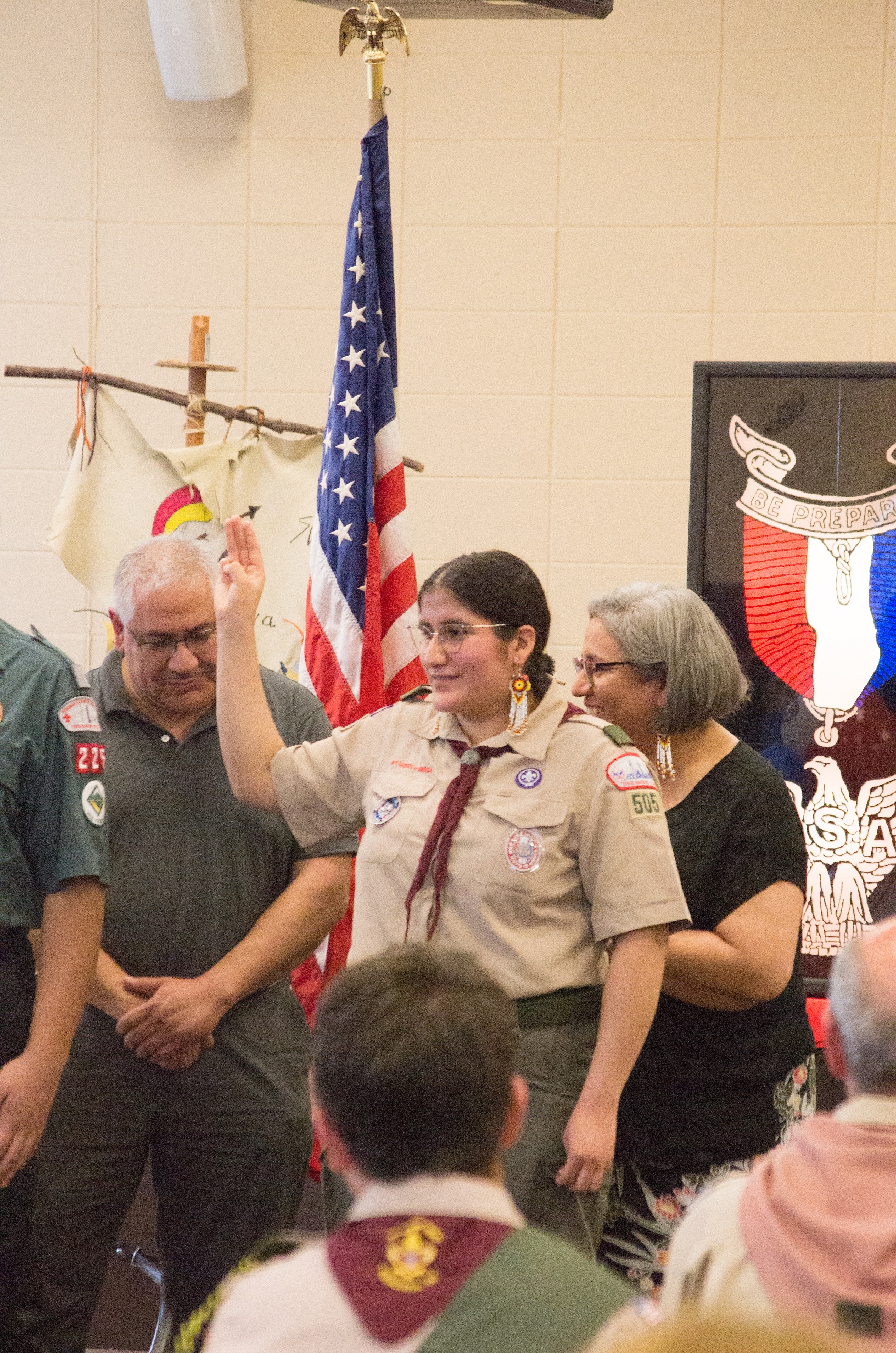 LOCAL TEEN BECOMES THE FIRST FEMALE EAGLE SCOUT FROM KENOSHA, WISCONSIN