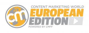 This is the logo for the second edition of Content Marketing World, The European Edition