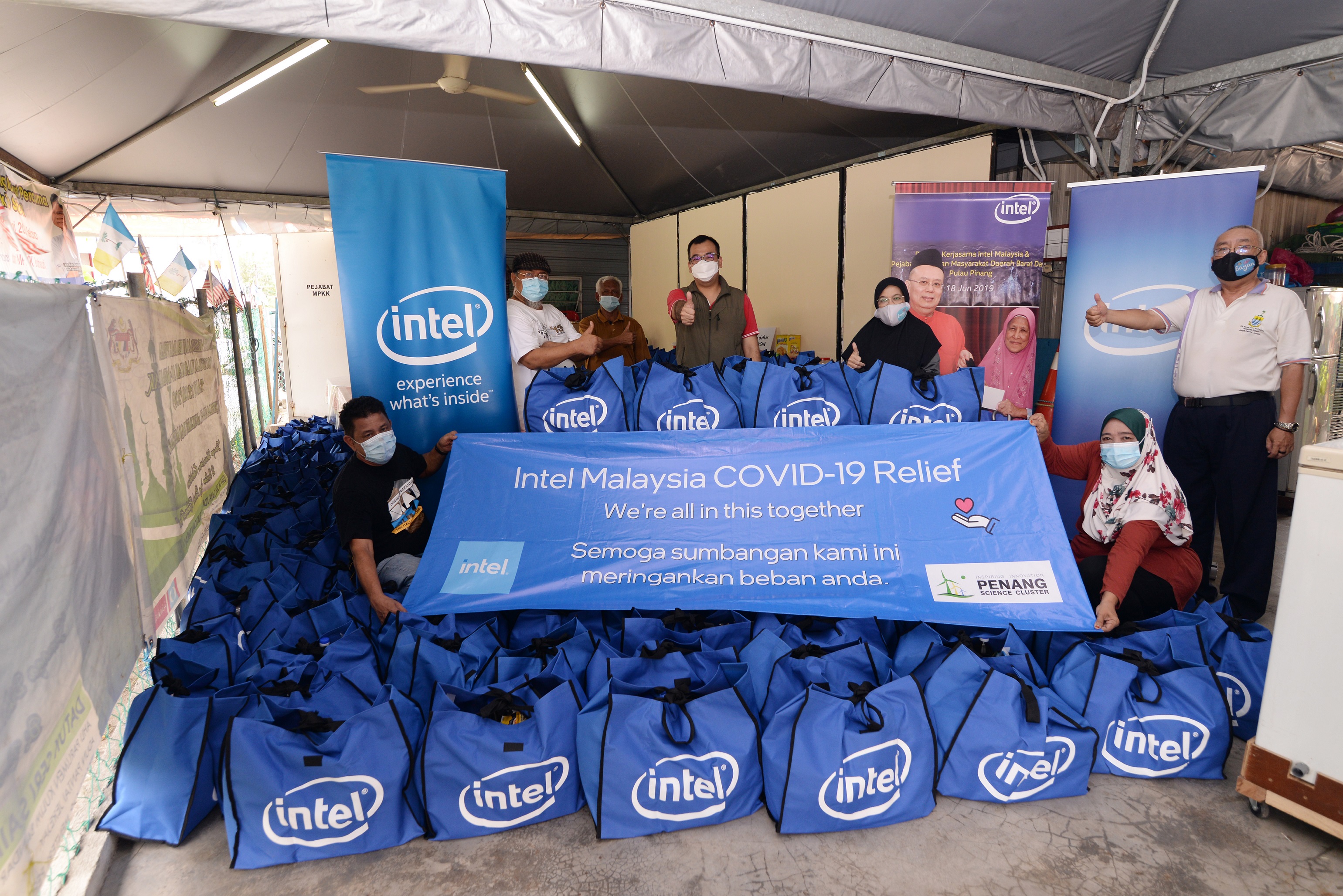 Intel Malaysia allocated additional RM2 Million towards COVID19 relief