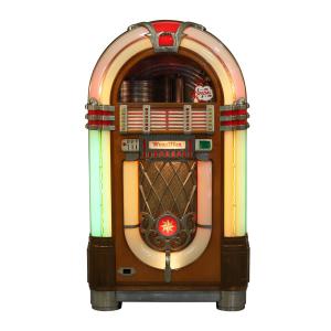 The iconic Wurlitzer Model 1015 jukebox, made in America in 1946, a fine, functioning example (CA$7,670).