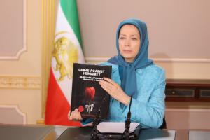 On Tuesday, the Iranian regime’s President Ebrahim Raisi address the annual gathering of the United Nations General Assembly with a pre-recorded speech in which he overlooked the issue of nuclear proliferation and blamed the United States for Iran’s immediate problems September 21, 2021 - • Call on the international community to recognize the massacre of 1988 as genocide and a crime against humanity, refer this case to the UN Security Council, and hold Khamenei and Raisi and other perpetrators of this massacre accounta