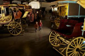 The museum has one of the most extensive collections of Gold Rush era Carriages in the US