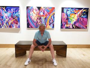 Artist Philip Noyed creator of Neo Art Space