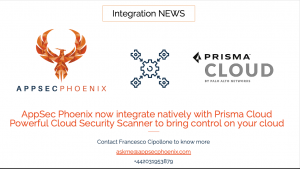AppSec Phoenix Now integrate natively with prisma cloud