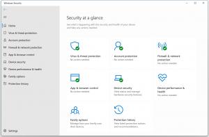 Windows Security window in Windows 11