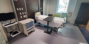 Grady Healthcare patient room