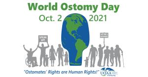 World Ostomy Day, Oct. 2 2021 Ostomates' Rights are Human Rights