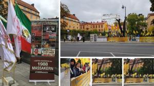 The National Council of Resistance of Iran (NCRI), and the People’s Mujahedin of Iran (PMOI/MEK), reported that a number of former political prisoners, witnesses of the 1988 massacre, and families of the victims made speeches in a gathering outside the Court of Stockholm back in August, where Hamid Noury, one of the massacre perpetrators, is currently on trial for his crimes against humanity September 29, 2021 - MEK supporters They called on the international community that all Iran’s regime officials involved in the 1988 massacre, especially Ali Khamenei and Ebrahim Raisi, must be prosecuted.