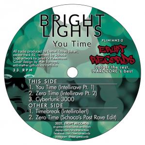 This is a picture of the artwork for the You Time EP by Bright Lights, aka Daniel Tobias Behan