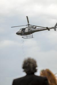 Helicopter BallDrop To Support Shriners and other Charities