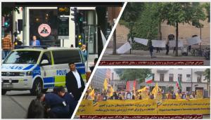 The demonstrators once again called on the Swedish government to arrest, prosecute, and deport agents and mercenaries of the MOIS and the terrorist Quds Force, and to revoke their passports, as their sole mission is to spy and facilitate terrorist acts.