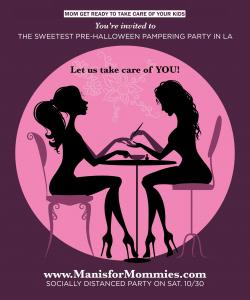 Recruiting for Good is sponsoring The Sweetest Pre-Halloween Pampering Party for Mommies #manisformommies #halloweenparty #thesweetestparty www.manisformommies.com