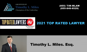 Image showing Timothy L. Miles Named a 2021 Top Rated Lawyer