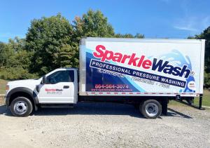 Spartanburg SC Pressure Washing truck