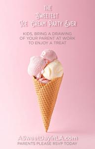 Recruiting for Good, a staffing agency helping companies find talented tech professionals; generates proceeds to create and fund fulfilling experiences for Talented Kids thru; The Sweetest Gigs, Creative Community Gigs, and The Sweetest Parties Ever Recruiting for Good sponsors A Sweet Day in LA, The Sweetest Parties for Talented Kids, RSVP to Earn and Enjoy LA's Best Ice Cream Treat #asweetdayinla #icecreamparty #appreciatetoday www.ASweetDayinLA.com