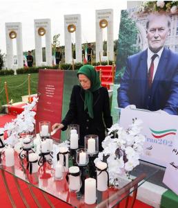 October 18, 2021 - Mrs. Maryam Rajavi, the President-elect of the (NCRI), said, “I was so deeply saddened to learn about the criminal murder of Sir David Amess, a great and beloved friend of the Iranian Resistance for after three decades.