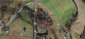 3.57± acre lot located at the intersection of Zachary Taylor Hwy (Rt. 522) & Pine Stake Rd. in Orange County, VA