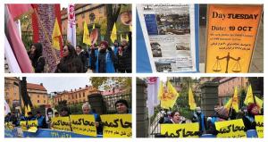 On Wednesday, Stockholm’s District Court convened for the thirty-second session of the trial of Hamid Noury, an Iranian prison official charged with torturing inmates in the Gohardasht prison (Karaj) and taking part in the 1988 massacre of thousands of political prisoners October 21, 2021 - Stockholm’s District Court convened for the thirty-second session of the trial of Hamid Noury, an Iranian prison official charged with torturing inmates in the Gohardasht prison (Karaj) and taking part in the 1988 massacre of thousands