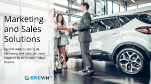Digital Marketing Solutions for Automotive Dealers