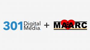 301 Digital Media + MAARC logos