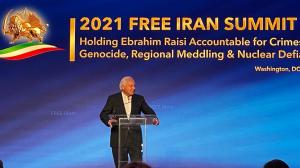 Hon. Robert G. Torricelli (Former Democratic Senator from New Jersey) at Free Iran Summit: Iran’s span of terrorism is not getting any better. Lets accept the reality. This regime must go by all means.
