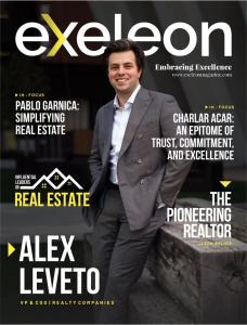 Cover Page Exeleon Magazine Alex Leveto
