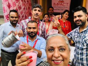 Impact PR Team in Dwarka beats the heat with Chabeel