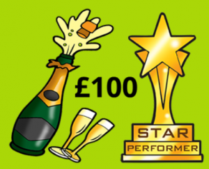 Weekly Champions £100 Big Match logo