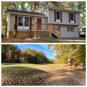  auction of a 3 bedroom 3 bath home on the golf course in amenity filled Lake of the Woods (Orange County VA) on Monday, October 6